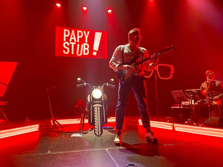 Concert des enfants avec Papy Stub