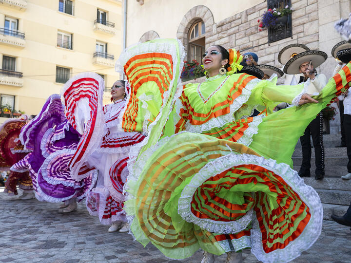 Représentation de l'ensemble folklorique Fiestas de Mexico