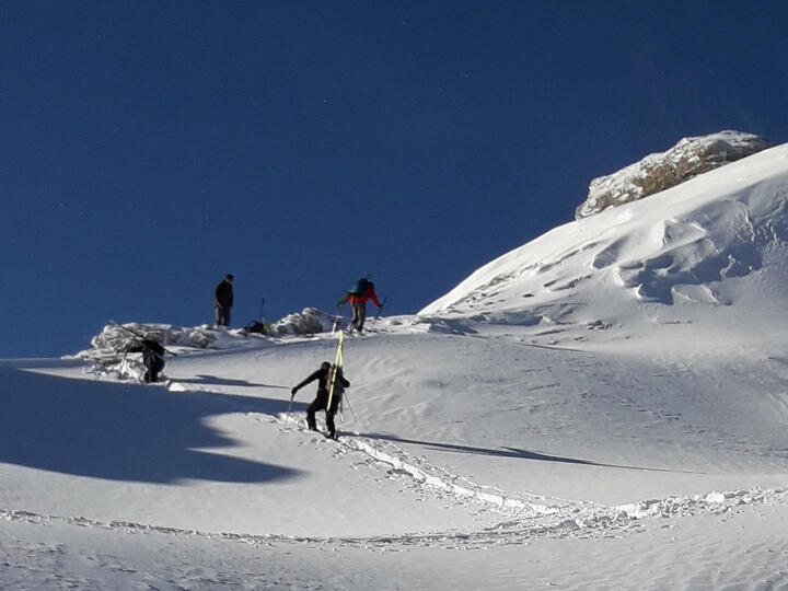 Ski de randonnée avec le Bureau des guides de l'Ubaye