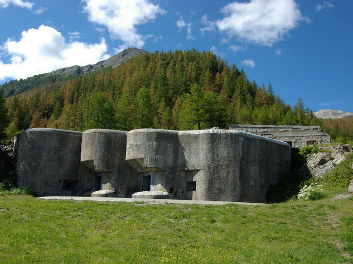 Visite du fort de Roche-la-Croix