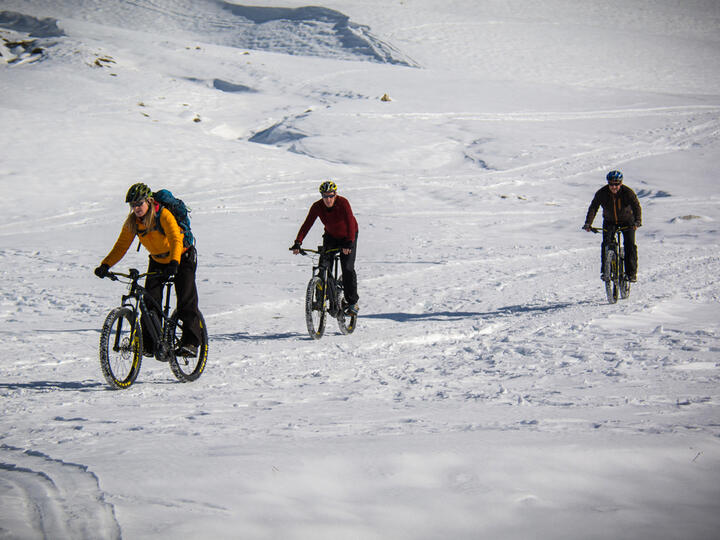 Rando Passion - Mountain bike elettrica sulla neve