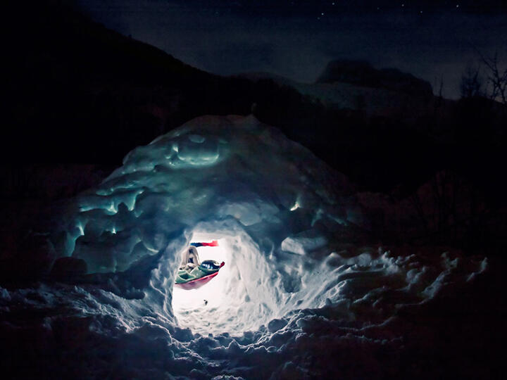 Rando Passion - Night in an igloo