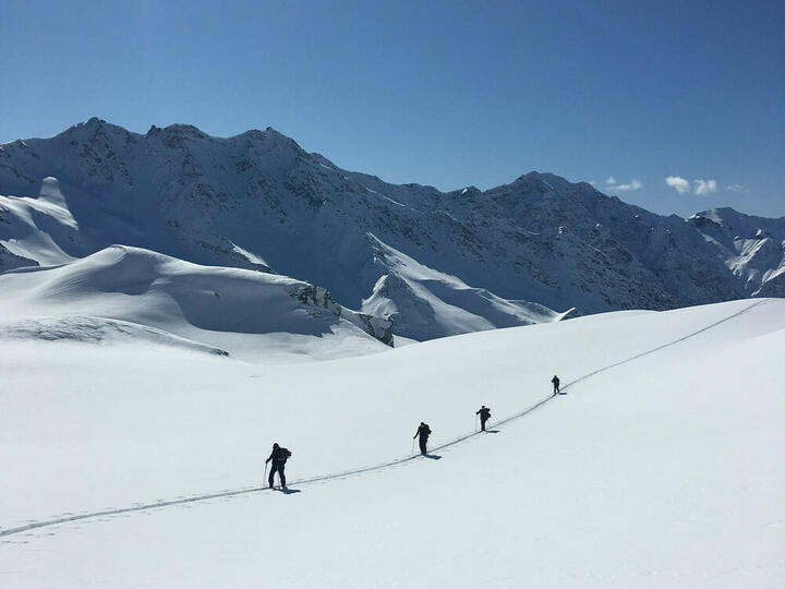 Yann Mimet: ski touring