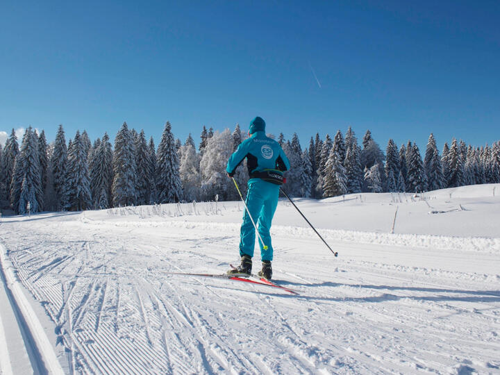 École de ski de Pra Loup : ski de fond