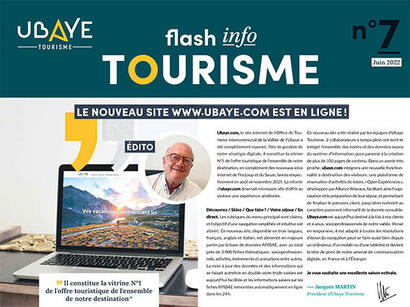 Flash Info Ubaye Tourisme - juin 2022