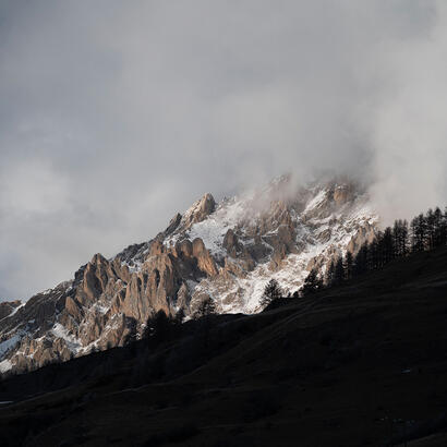 Col de Fours en hiver © UT - Claude Gouron