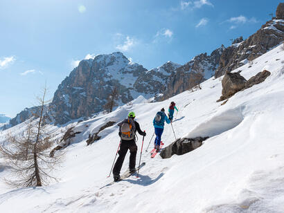 Les guides et moniteurs de ski de rando sont là pour vous encadrer © AD04-Raoul Getraud