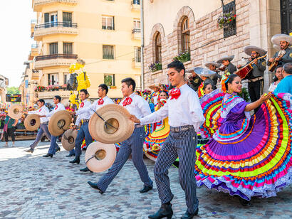 L'Ubaye a une riche histoire avec le Mexique qu'elle continue de perpétuer tout au long de l'année © Ubaye Tourisme