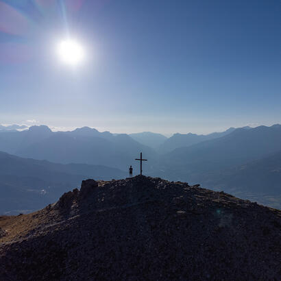 Randonnée à la Croix de l'Alp © Ubaye Tourisme