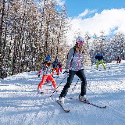 Séjour ski en famille au Sauze © Ubaye Tourisme