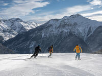 Sainte-Anne, un domaine skiable adapté à tous © Ubaye Tourisme