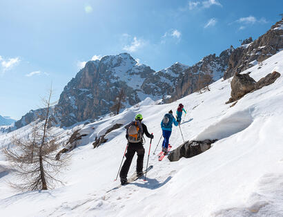Ski de randonnée avec un professionnel © AD4-Raoul Getraud