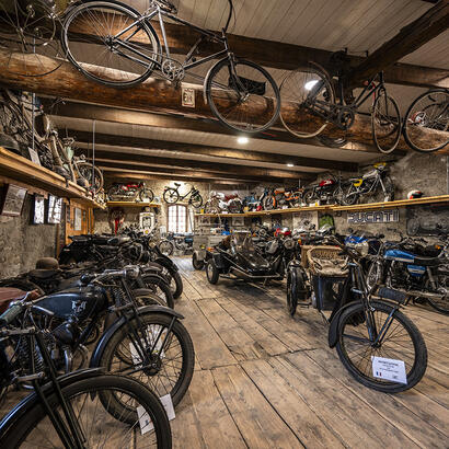 Le musée de la moto à Saint-Paul-sur-Ubaye © Ubaye Tourisme
