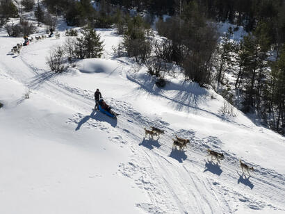 Des activités pour tous l'hiver dans la Vallée de l'Ubaye Serre-Ponçon © Ubaye Tourisme